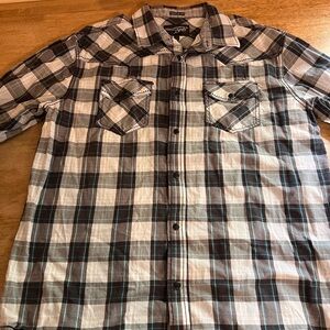 Moonshine Spirit by Brad Paisley Shirt Mens L Black Pearl Snap Western Cotton